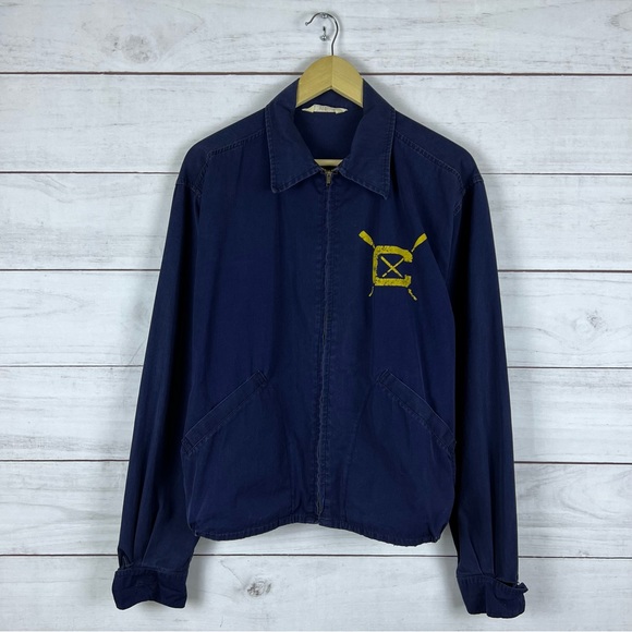 RARE Vintage 1950s Champion Light Jacket Large